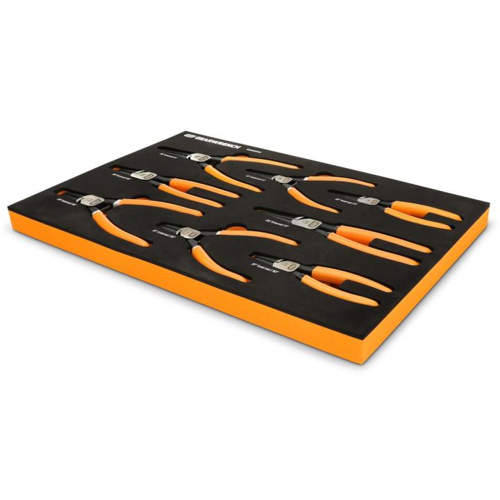 8 Pc. Fixed Joint Internal/External Snap Ring Pliers