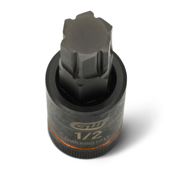 Image of the GEARWRENCH GWUHBS1211 showing a close up top view of the hex bit.