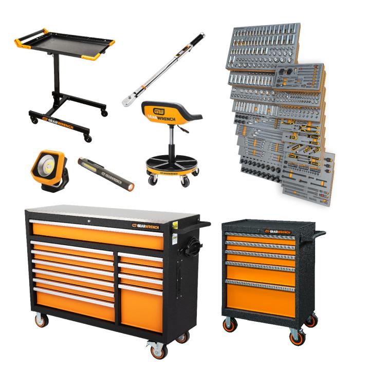 MEGAMOD 1024 Pc Master Mechanics Hand Tool Set With Storage