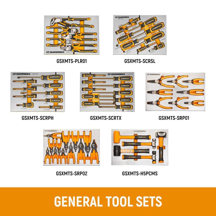 MEGAREX, VNGD 3点セット MEGAMOD 1331 Piece Mechanics Tool Set With Tool Storage