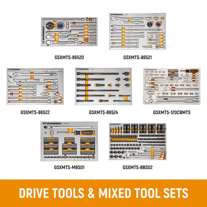 MEGAMOD 1858 Piece Mechanics Tool Set With Tool Storage