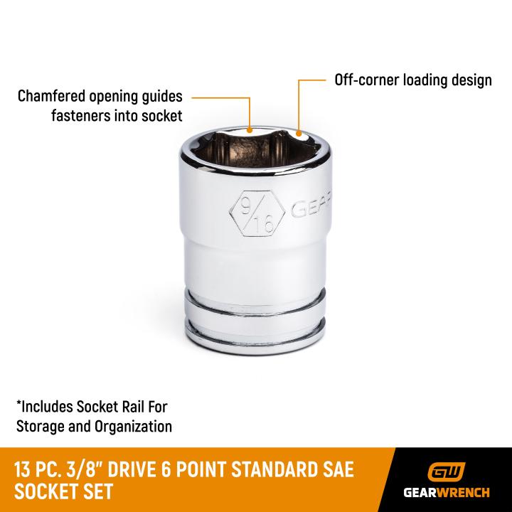Snap-on 3-Piece 3/8