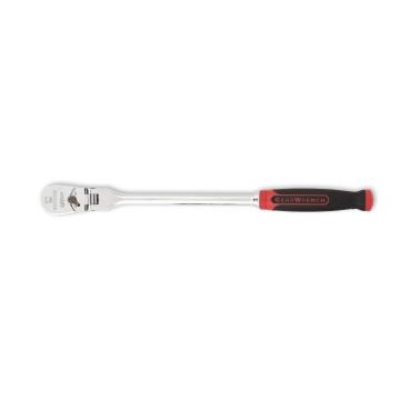 12-1/4-81213F GEARWRENCH 3/8 Drive 84 Tooth Dual Material Offset Flex Head Teardrop Ratchet 