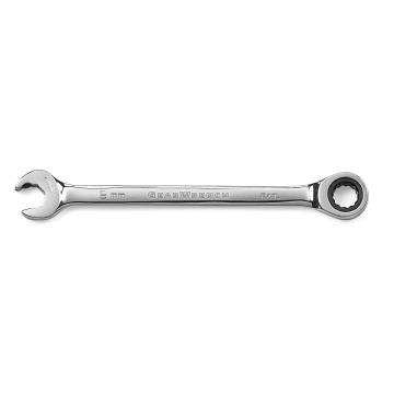 8 Pc. 72-Tooth 12 Point Open End Ratcheting Combination SAE Wrench 
