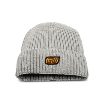 Image of the GEARWRENCH  GWSBG Knitted Cuffed Beanie - Grey displayed on a white background