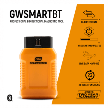 Infographic for GWSMARTBT with features listed