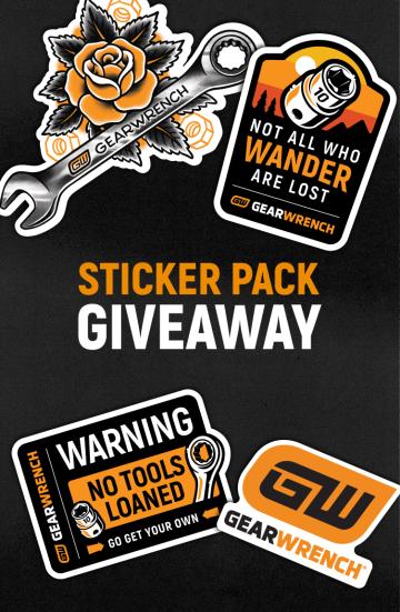 Sticker Pack Giveaway