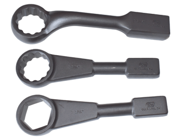 Three GEARWRENCH slugging wrenches on a white background