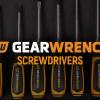 GEARWRENCH 20 Piece Screwdriver Set - Phillips, Slotted, Torx Bits With Ergonomic Handle